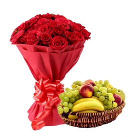 Roses with Fruits
